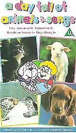 A Day Full Of Animals And Songs (Live/Animated) (VHS 1996) • £0.49