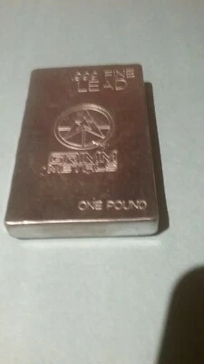 £30.29 • Buy 1lb Lead Handpoured Bullion Bar