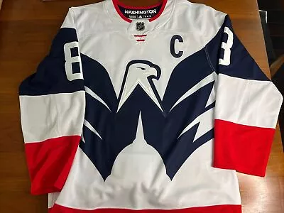 Authentic Adidas Primegreen Alexander Ovechkin Capitals Stadium Series Jersey 46 • $299