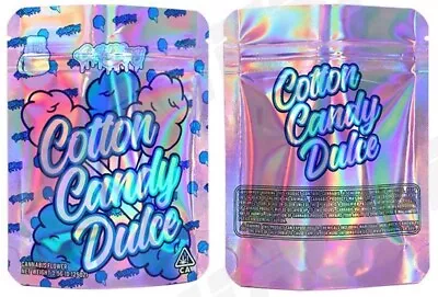 25 Count - 3.5g Mylar Bags - Food Storage  Backpack Boyz  ( Cotton Candy Dulce ) • $9.99