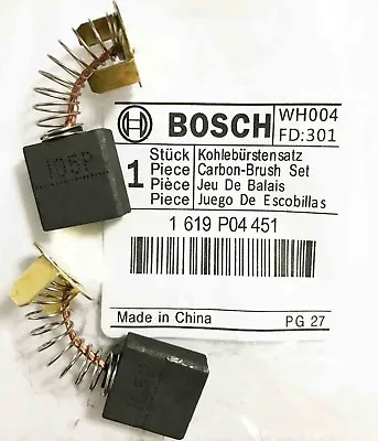 £5.90 • Buy Genuine Bosch Carbon Brushes For GCO 14-1 GCM 10 GCM 12 GCM 8 SJ GTM 12 Saw S32A