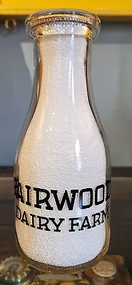 Trpp Fairwood Dairy Farm Berwick Pa? Columbia County Natural Milk Pint Bottle • $19.88