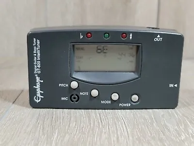 Epiphone Digital Guitar And Bass Tuner GT-820 Intellituner Tested • $9.95