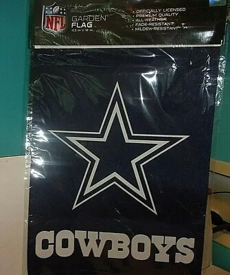 Dallas Cowboys Garden Flag NFL Licensed 12.5  X 18  Briarwood Lane • £13.37