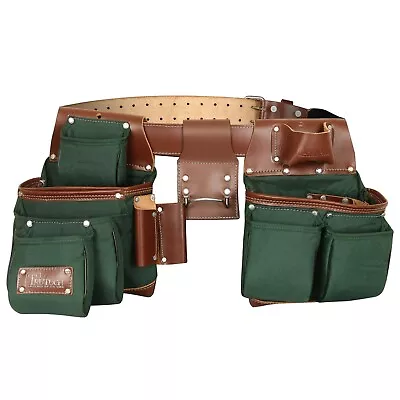 TRUTUCH Nylon And Leather Tool Belt | Framing Tool Bags | Nylon Tool Pouch • $139.99