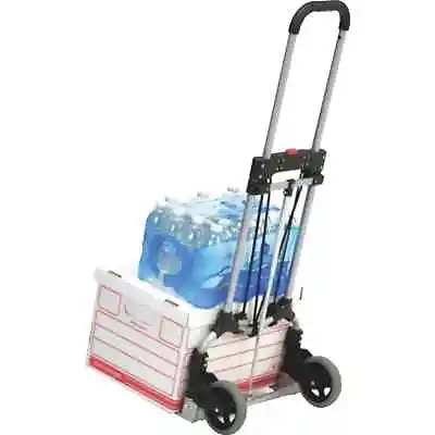 Magna Cart Harper Folding Steel Hand Truck (MCISSS) 160lb Capacity Silver • $49.99