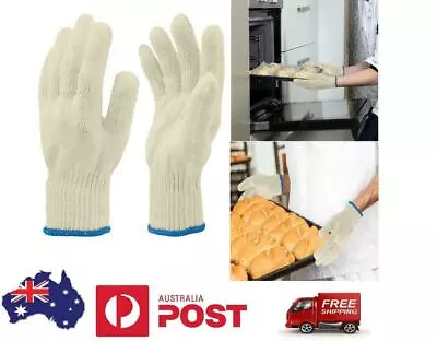 1/2 Pair Heat Resistant Cooking Gloves - BBQ Kitchen Gloves Grill • $19.03