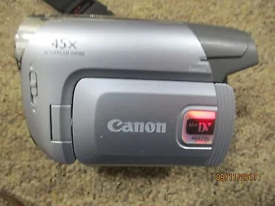 Canon MD235 Digital Video Camera Mini DV Spares  Repair Untested As No Battery • £15
