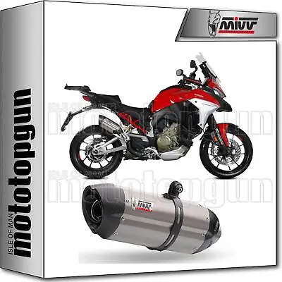 Exhaust Titanium Carbon Cap Suono Mivv Ducati Multistrada V4 1100 / S 21/22 • $662