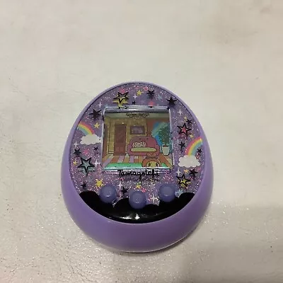 2018 Bandai Tamagotchi On Virtual Pet Magic Purple #42830 Tested Works NO BOX • $149.99