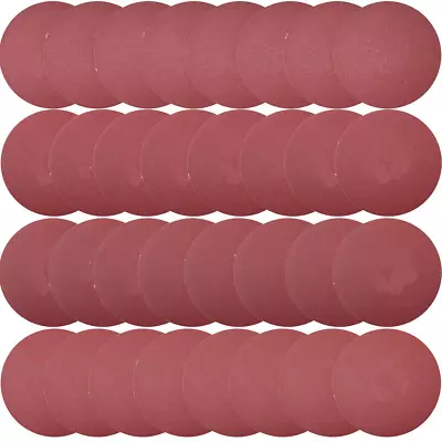 Tonmp 50 PCS 7 Inch Hook-And-Loop Sanding Discs Sandpaper - 10 Pcs Each Of 60 80 • $23.45