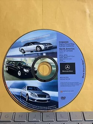 Mercedes Benz GPS DVD Navigation Map OEM Disc North America BQ6460216 US Canada • $49.99