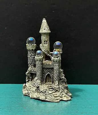 Gallo ? Pewter Fantasy Magic Medieval Castle Fortress Diorama Miniature Figurine • $22.99