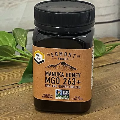 Manuka Honey Raw And Unpasteurized MGO 263+ 17.6 Oz New Zealand 10+ UMF Egmont • $29.95