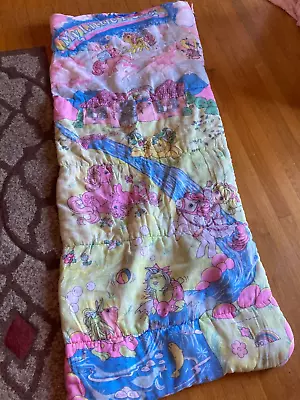 Vintage 1986 My Little Pony Hasbro MLP Sleeping Bag • $39.96