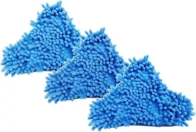 Pack Of 3 H2O Steam Mop X5 Pads Washable Reusable Microfiber Cleaning Steamer Re • $35