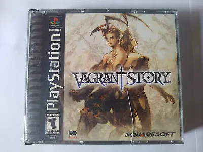 $99 • Buy Vagrant Story (Sony PS1, 2000) - CIB - TESTED - Disc/manual Great!- Cracked Case