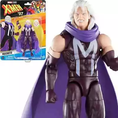 2024 Marvel X-Men '97 Retro Legends Animated Wv 2 MAGNETO 6  Scale Hasbro Figure • $37.89