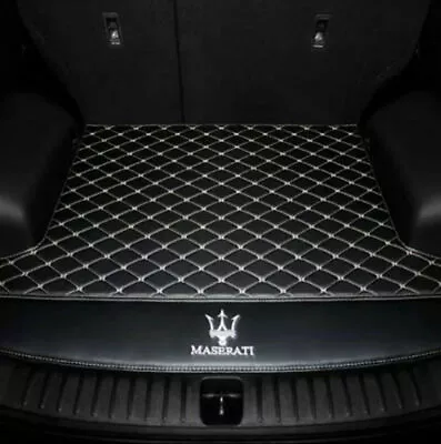 For Maserati All Models Car Trunk Mats Cargo Rear Carpets Boot Liner Luxury Pads • $39.60