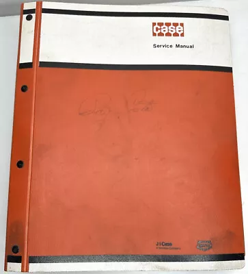 $59.99 • Buy Original CASE 450 Crawler Service Repair Manual Shop Manual Book Loader Dozer