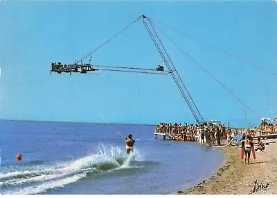 66 Port Barcares Aa#dc826 Le Tele Water Skiing On The Beach • $6.42