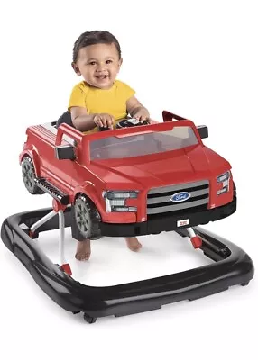 Bright Starts Ford F-150 4-in-1 Red Baby Activity Center & Push Walker • $25