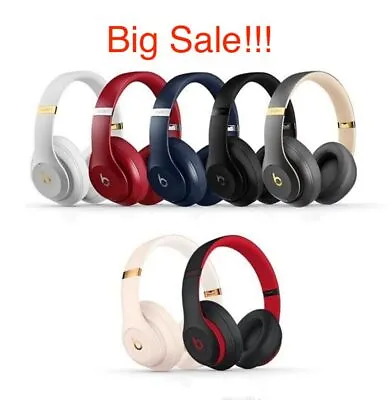 Beats By Dr. Dre Studio 2 & 3 / Solo 3 Wired Wireless Over-Ear Headphones • $129.99