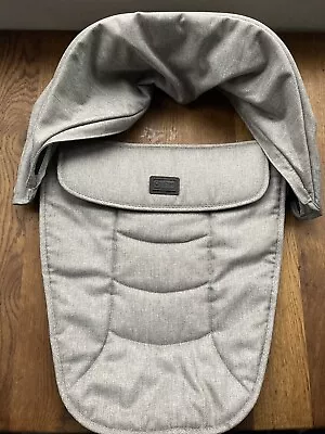 Babystyle Oyster 3 Carrycot Colour Pack In Pebble - Hood & Apron • £25