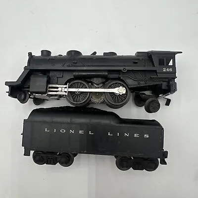 Lionel Postwar O-27 O Gauge 2-4-2 Scout Locomotive With Tender - Tested **read** • $39.99