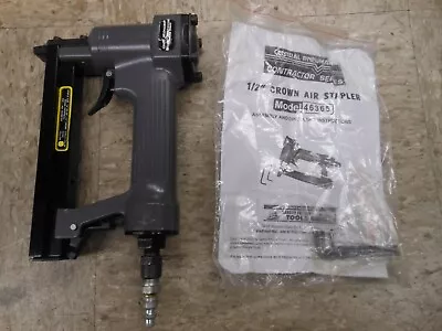 Central Pneumatic 1/2  Crown Stapler 46365 • $39