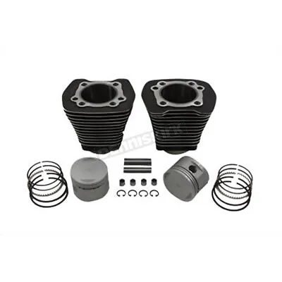 $515.39 • Buy V-Twin Manufacturing Black Cylinder And Piston Kit - 11-2618