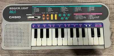$30 • Buy 1994 CASIO ML-1 Magical Light Mini Electronic Keyboard Tested