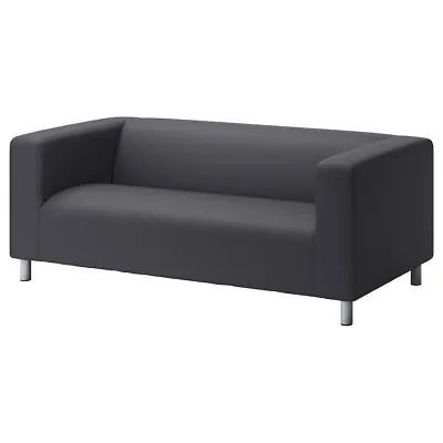 Ikea Cover For Klippan 2-Seater Sofa In Vissle Grey  202.788.55 • £109