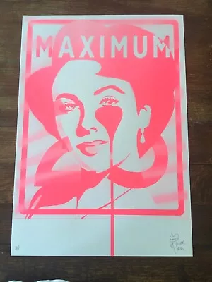 £139.99 • Buy Pure Evil - Liz Taylor Pink MAXIMUM Art Car Boot Fair London 2022