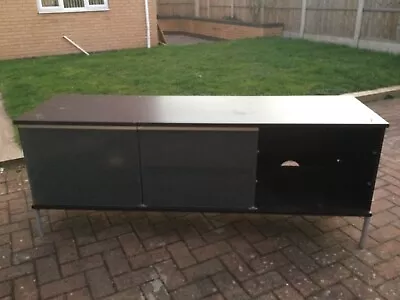 IKEA TV CABINET WITH DRAWERS & SLIDING GLASS DOORS (Local Delivery Small Cost)0° • £40