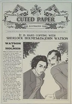 $35 • Buy Doujinshi 220B (Bobby) CUTED PAPER (Sherlock Holmes (Movie) Watson X Sherlock)