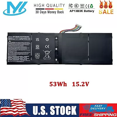 AP13B3K AP13B8K Battery For Acer Aspire V5 M5-583P V5-572P V5-572G 4ICP6/60/78 • $24.49