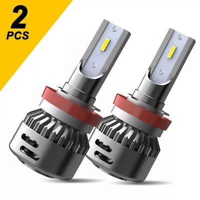 AUXITO 2x Canbus 9005/9006/H1/H7/H8 LED Headlight Bulb High/Low Beam Light 6500K • $27.15