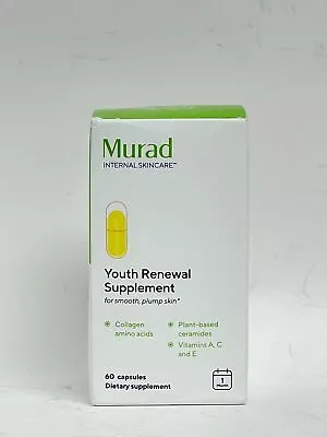Murad Youth Renewal Supplement 60 CAPSULES - EXP 10/2024 • $21.97