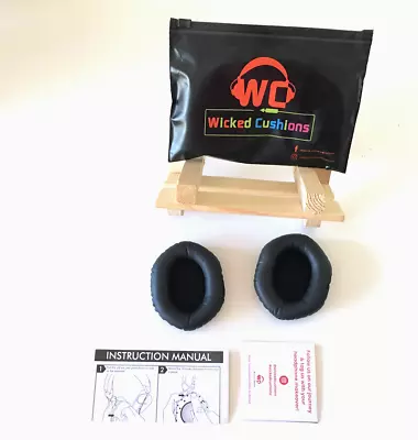 WICKED CUSHIONS V-moda Headphones Ear Pads Upgraded Replacements Black Soft Foam • $11