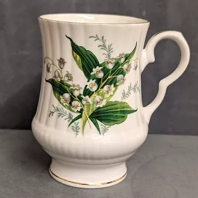 Hammersley Lily Of The Valley Bone China Coffee Mug/Cup. • £9.50