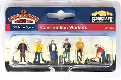 Bachmann Scenecraft 36-042 Construction Workers - OO Scale Figures • £9.99