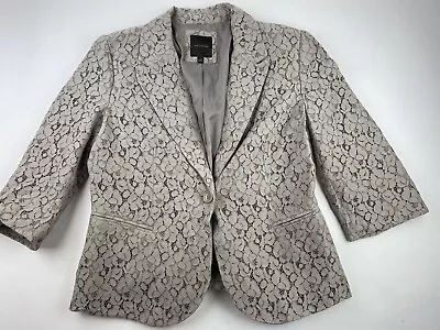 The Limited Large Taupe Lace Blazer Dressy Church Career • £14.13