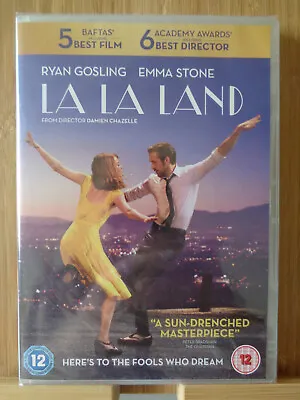 LA LA LAND (Lionsgate UK DVD 2017) Ryan Gosling NEW! SEALED! (3) • £3.49