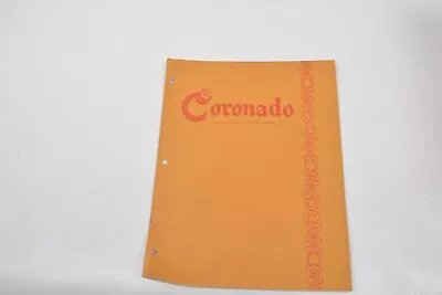 Century Furniture Company Hickory N C Brochure Coronado Line Booklet • $24.99