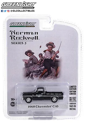 Greenlight Norman Rockwell 5 -  Fish & Tackle Shop  1968 Chevy C-10 - 54080-D • $11