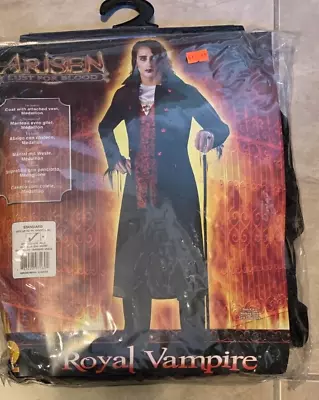 Arisen Lust For Blood Royal Vampire Coat Costume NEW Retail Packing Mens 44 • $39.95