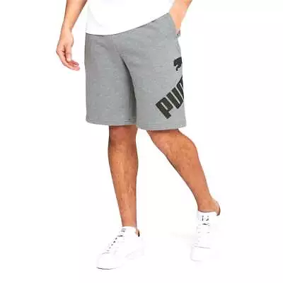 Puma  Logo 10  Shorts Mens Grey Casual Athletic Bottoms 67084103 • $14.99