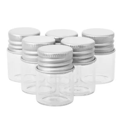 20PCS Tiny Glass Jars Glass Sample Jars Little Glass Bottles • £9.68