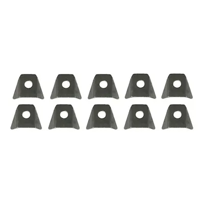 10 Pack Chassis Mounting Body Tabs .085  Thick Steel Weldable 1/2  Hole Formed • $16.99